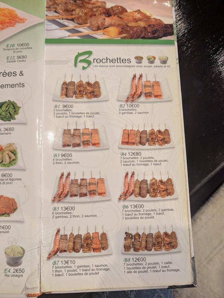 Osaka - Menu Image 4
